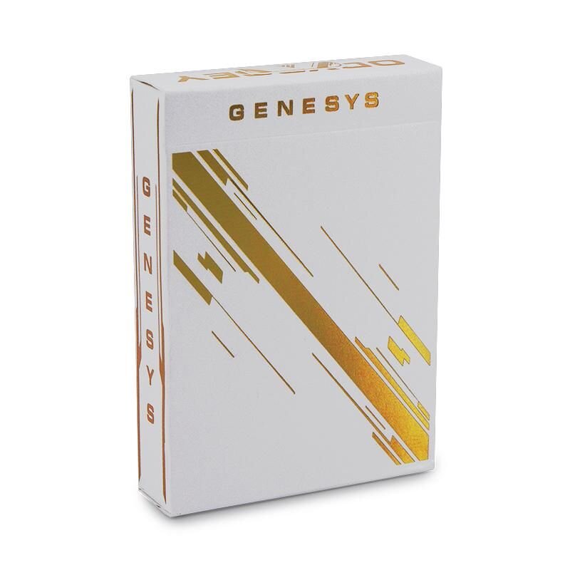 Odyssey Genesys (White) Edition Playing Cards by Sergio Roca