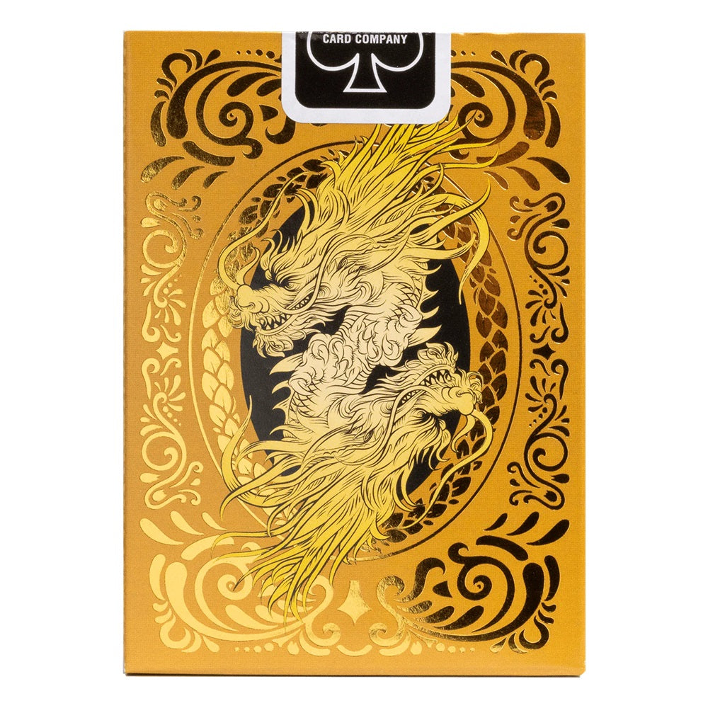 Bicycle Dragon Playing Cards - Gold