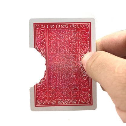 Bite Out Card Trick - RED