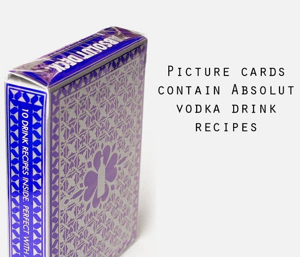 Absolut Vodka Playing Cards