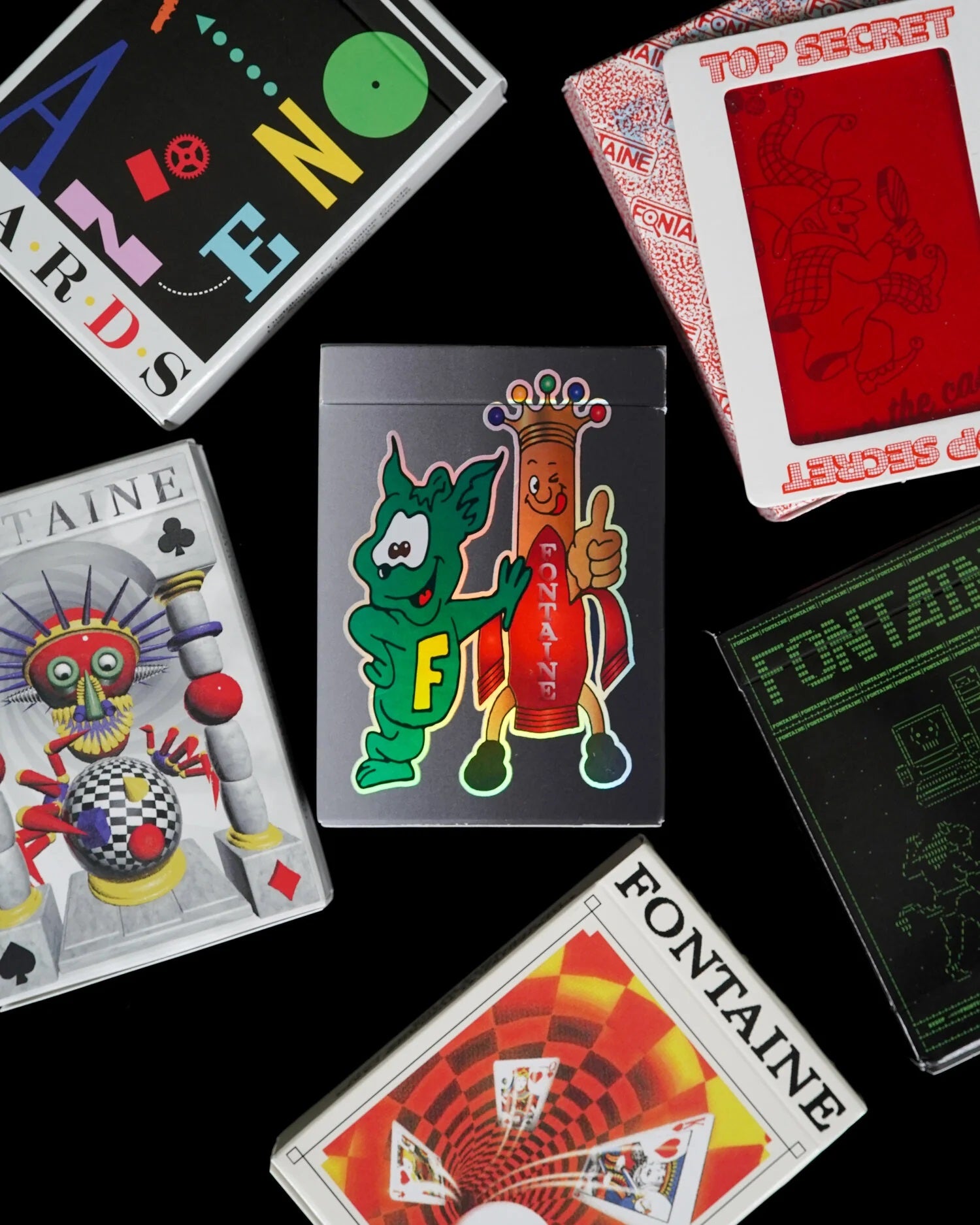 fontaine playing cards 6種セット 【ファッション通販】 - トランプ